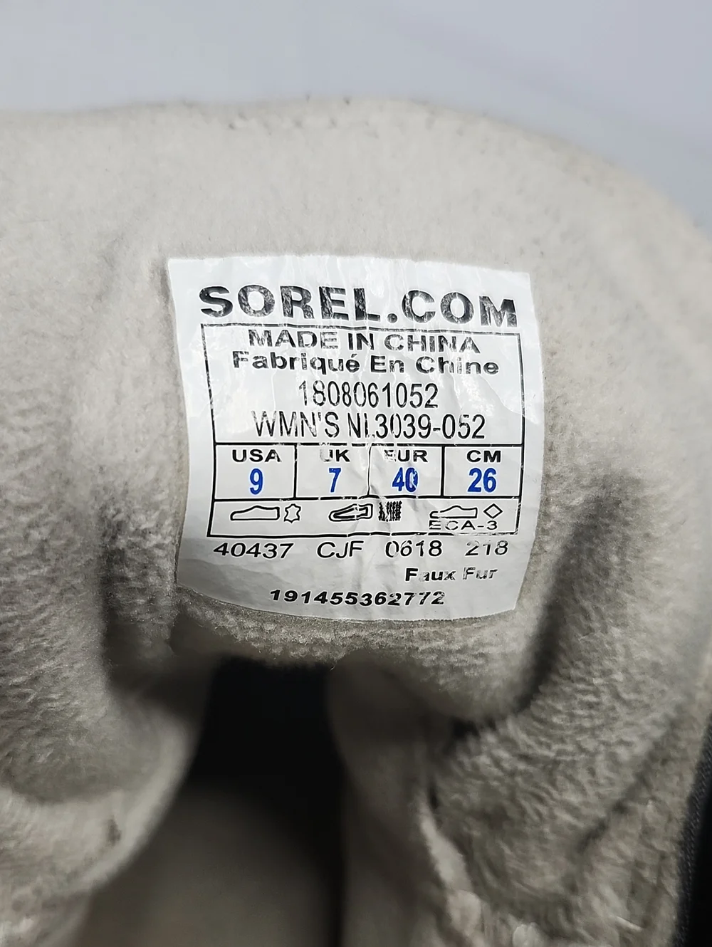 Sorel Boots Leather Faux Fur Ankle